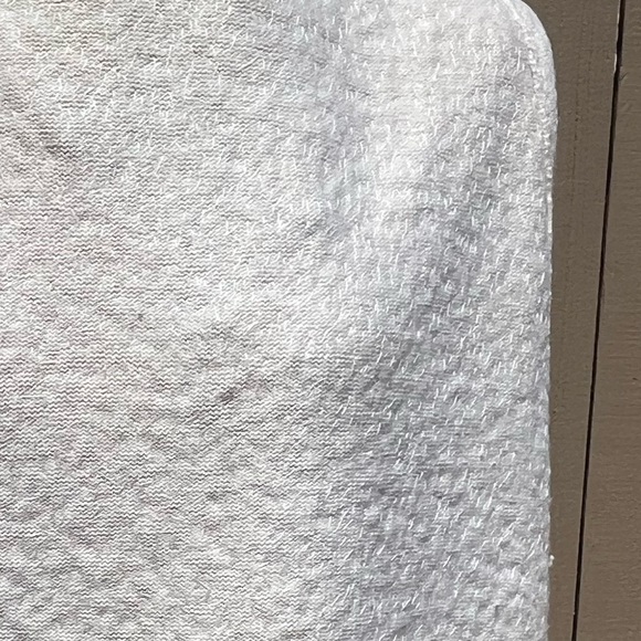 Vintage Gene Shelly’s Boutique White Sequin Blue Bead Rhinestone Mini Dress - Picture 3 of 15